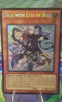 Sage with Eyes of Blue LCKC-EN015 Legendary Collection Kaiba Unlimited|Unlimited - Image 1
