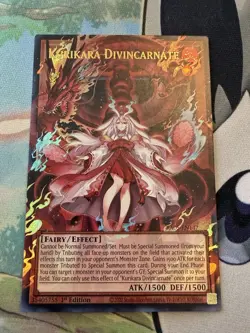 Yugioh Kurikara Divincarnate RA05-EN147 OverFrame - Image 1