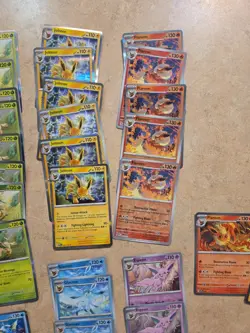 Pokemon Eeveelution Complete Holo 8 Card Set Lot Prismatic Evolutions Plus More! - Image 3