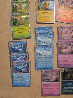 Pokemon Eeveelution Complete Holo 8 Card Set Lot Prismatic Evolutions Plus More! - Image 4