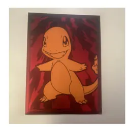 Pokemon Charmander Card Sleeve Red Orange for Pokemon TCG - Image 1