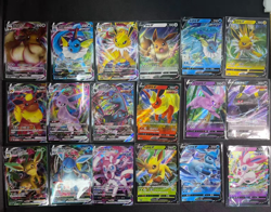 2025 pokemon S-chinese gem pack2 cbb2c Eevee V & VMAX（18 card set） Holo NM - Image 1