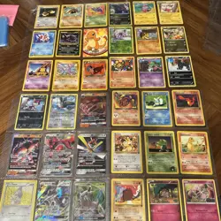 Pokemon Binder Collection Vintage To Mid Era Lots Of Cool Cards.✨ Nm-mp 37🔥lot - Image 1