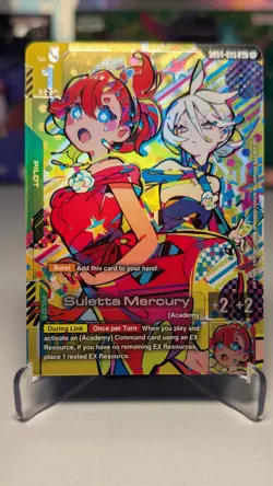 Gundam Card Game - Suletta Mercury - GD04-085 - R+ (ENGLISH) NM - Image 1