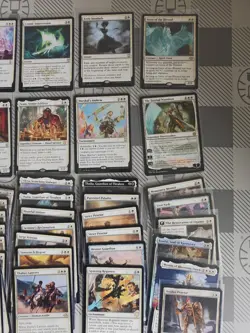 44 White Rare MTG Cards Exc Condition Ungraded Sleeved From Private Collection - Image 4