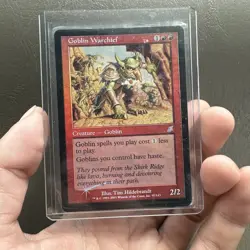 Magic The Gathering MTG GOBLIN WARCHIEF Scourge Foil Card! - Image 1