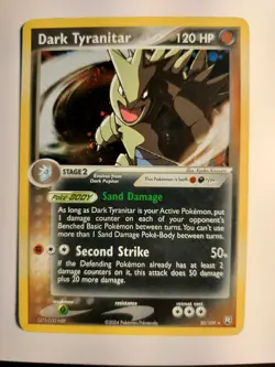 Dark Tyranitar 20/109 Holo EX Team Rocket Returns Pokemon Card - MP - Image 1
