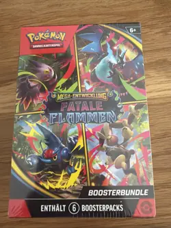 Pokemon Mega-Entwicklung Fatale Flammen - Boosterbundle - Image 1