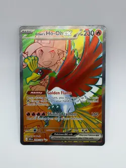 Ethan's Ho-Oh EX UR 209/182 – Pokemon Destined Rivals – NM/M - Image 1