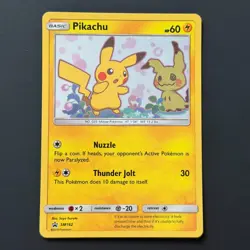 Pikachu SM162 Promo Team Up Single Pack Blisters 2019 Pokemon English TCG LP (2) - Image 1