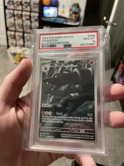 PSA 10 💎 GEM MINT Pokemon Shrouded Fable Houndoom 🔥Illustration Rare - Image 1