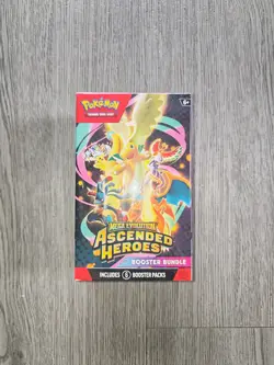 Pokemon TCG Mega Evolution Ascended Heroes Booster Bundle (6 Packs) - Sealed - Image 1