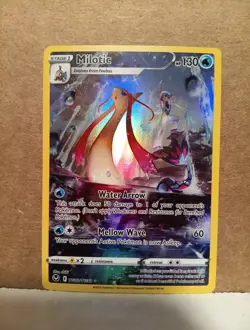 Pokemon TCG Milotic TG02/TG30 Holofoil SWSH12: Silver Tempest Trainer Gallery - Image 1