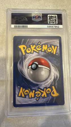 1999 Pokemon Base Set Gyarados Holo #6 PSA 8 NM-MT - Image 2