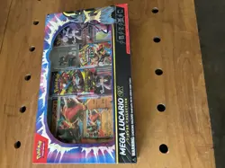 Pokemon Mega Lucario EX TCG Figure Collection Box - Image 1