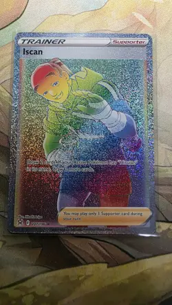 Iscan (Secret Rainbow) 207/196 SWSH11 Lost Origin Holo NM Ungraded Pokemon - Image 1