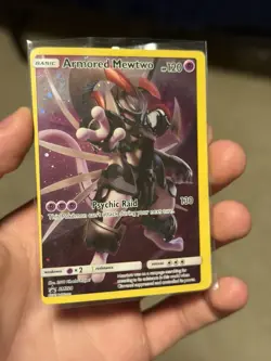 Pokemon TCG Armored Mewtwo SM228 Black Star Promo Holo English 2019 120 HP - Image 1