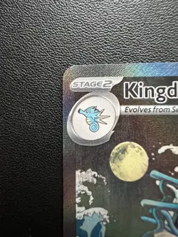 Kingdra EX 131 Pokemon Scarlet Violet Black Star Promo Full Art Illustration NM - Image 2