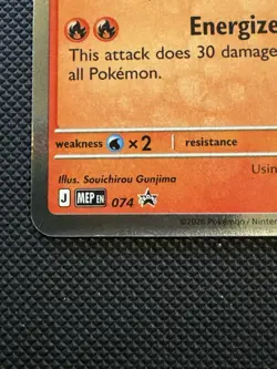 Delphox MEP 074 - Prerelease Stamped Promo - Pokemon TCG: Chaos Rising - Image 5