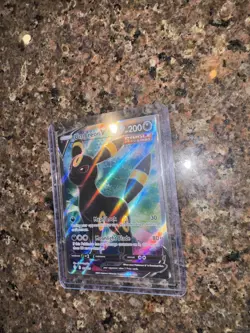 Umbreon V (Full Art) 188/203 SWSH07: Evolving Skies Pokemon NM Holo - Image 2