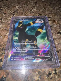 Umbreon V (Full Art) 188/203 SWSH07: Evolving Skies Pokemon NM Holo - Image 5