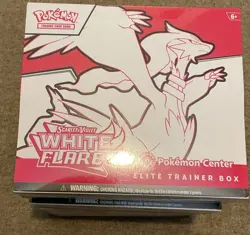 White Flare Pokemon Center Elite Trainer Box - Factory Sealed - Pokemon TCG✅ - Image 1