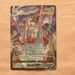Pokemon Duraludon VMAX Full Art Holo Single Strike Ultra Rare TG21/TG30 - Image 1