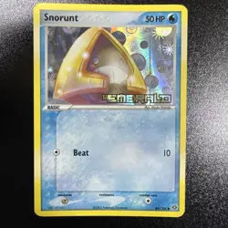 Pokemon TCG | Snorunt 64/106 | MP+ Moderately Played | Emerald | Stamped Holo - Image 1