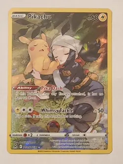 Pokemon TCG Pikachu Lost Origin Trainer Gallery TG05/TG30 Holo Ultra Rare NM - Image 1