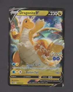 Dragonite V SWSH235 Pokemon TCG Sword Shield Pokemon GO Black Star Promo 🔥 - Image 1