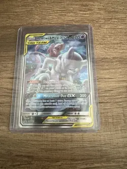 The Pokemon Company Mewtwo & Mew GX SM191 TAG TEAM Promo Holo 270 HP English - Image 1