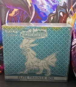 Pokemon TCG: 2017 Sun and Moon Crimson Invasion Elite Trainer Box ETB New Sealed 728192524684 - Image 2