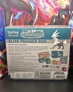 Pokemon TCG: 2017 Sun and Moon Crimson Invasion Elite Trainer Box ETB New Sealed 728192524684 - Image 4