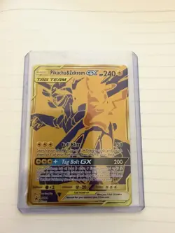 SM Promos #SM248 Pikachu & Zekrom GX pokemon tcg - near mint - Image 1