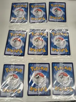 Ships from 3/23 Pokemon TCG Chinese 30th First Partners PROMO 30th-P 9piece - Image 2