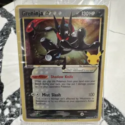 SEALED Greninja Gold Star SWSH144 Pokemon Celebrations - Image 1