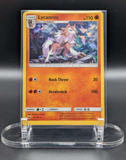 Lycanroc #76/147 *CRACKED ICE HOLO* (Deck Exclusive) Pokemon LP *2017* - Image 1