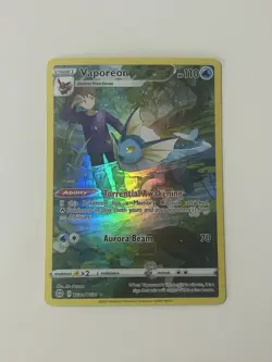Vaporeon TG02/TG30 Pokemon Brilliant Stars Full Art Holo - Image 1