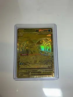 Pokemon TCG Chaos Rising Mega Greninja Ex GOLD 122/086 English - Image 2