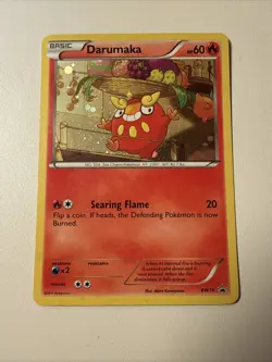 Pokemon TCG Black & White Black Star Promo Darumaka BW18 - Image 1