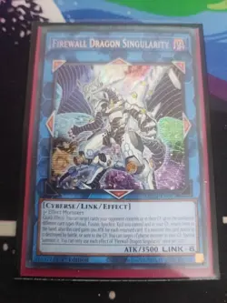 Yu-Gi-Oh Fireball Dragon Singularity Secret Rare MP24-EN087 - Image 1