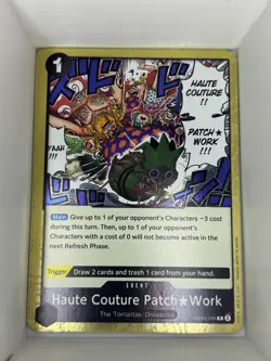 OP05-094 Haute Couture Patch Work English R One Piece TCG Card Game - Image 1