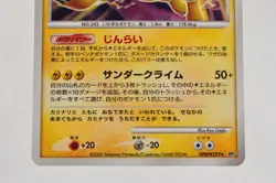 Pokemon card Raikou DPBP#293 DP3 Holo Secret Wonders 2007 Japanese - Image 3