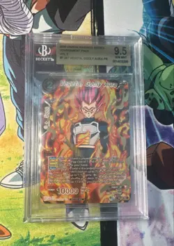 Dragon Ball Super Card Game Vegeta, Godly Aura Promotion Cards P-247 Promo - Image 1