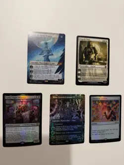 MTG 5 Card Lot Magic the Gathering Ugin, the Spirit Dragon 3 Foil, 2 Not Foil NM - Image 1