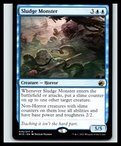 Sludge Monster Rare | 76 NM/M | Innistrad: Midnight Hunt | Magic MTG - Image 1