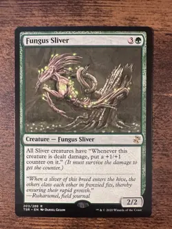 Fungus Sliver Time Spiral Remastered Regular NM MTG - Image 1