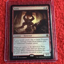 Wizards of the Coast Xorn Uncommon Creature 167/281 AFR 2021 English Foil - Image 1