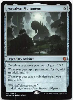 Forsaken Monument *Foil* ZNR 244 NM-LP - Image 1