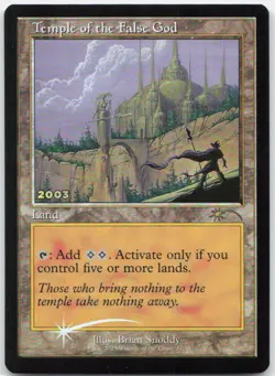 Temple of the False God *Foil* 30A-P 11 NM - Image 1